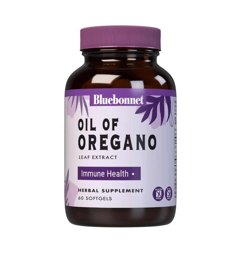 Bluebonnet Nutrition Oil of Oregano Leaf Extract bottle with label
