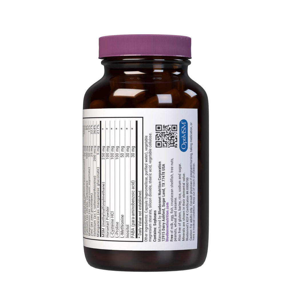 90 vegetable capsules with 30 servings per bottle