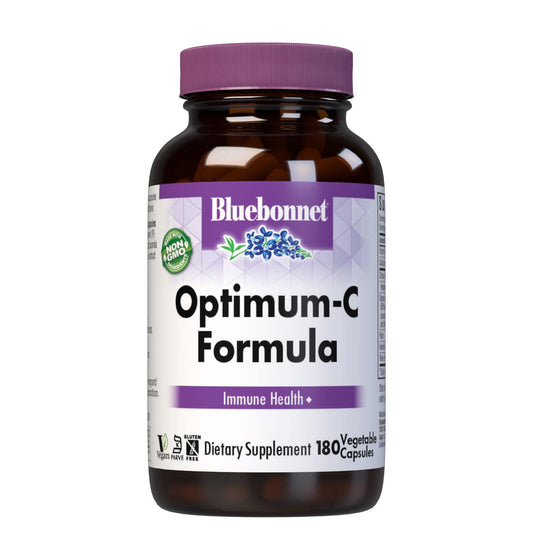BlueBonnet Optimum-C Formula Capsules bottle - 180 count