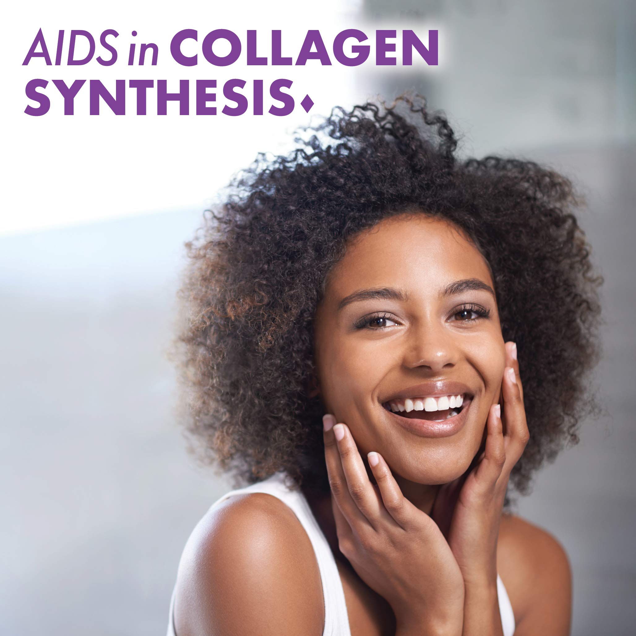 White bottle packaging with citrus label