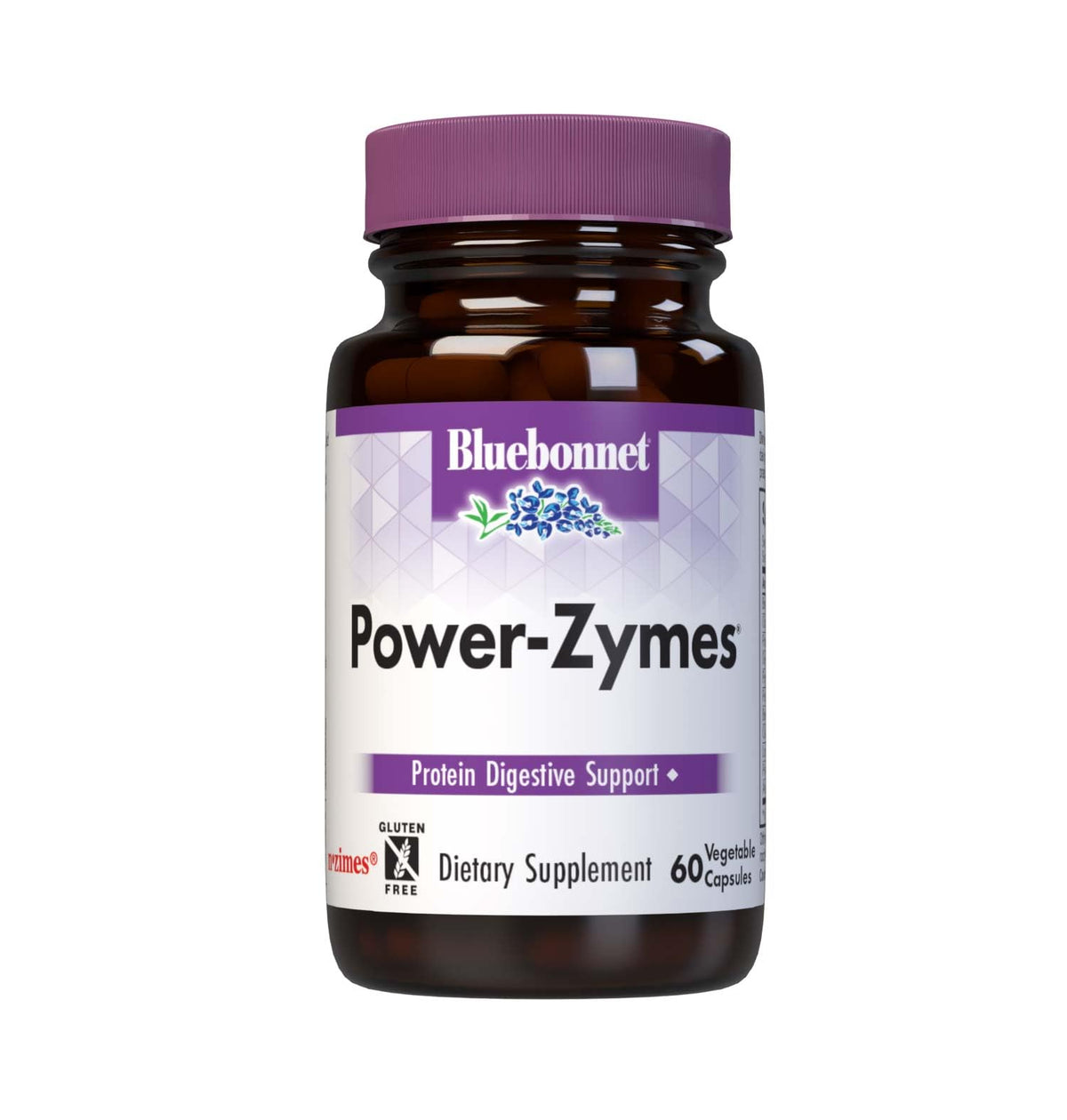 Bluebonnet Power-Zymes bottle label