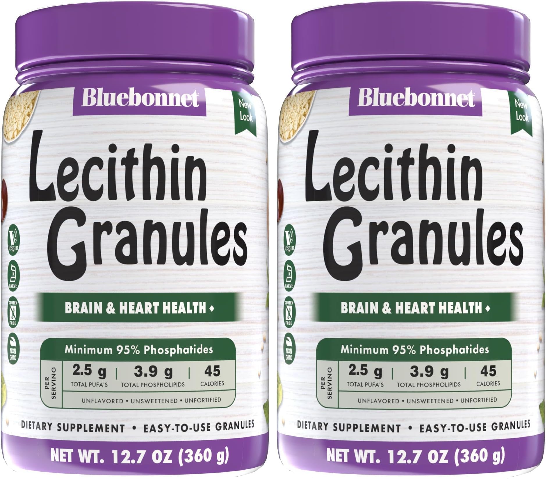 BlueBonnet Super Earth Lecithin granules bottle for daily dietary support