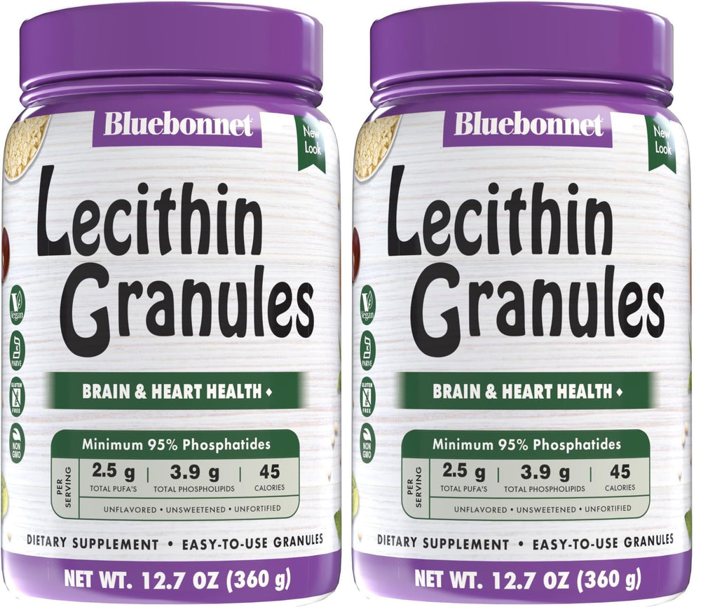 BlueBonnet Super Earth Lecithin granules bottle for daily dietary support