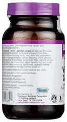 Gluten-free, kosher certified, dairy-free and vegan Vitamin E supplement packaging