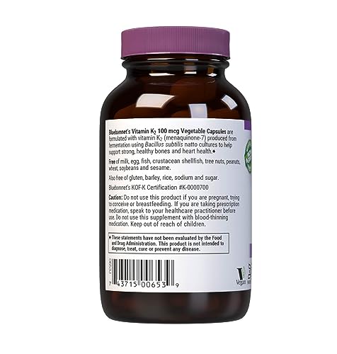 Vitamin K2 MK-7 supports calcium absorption for bones and heart
