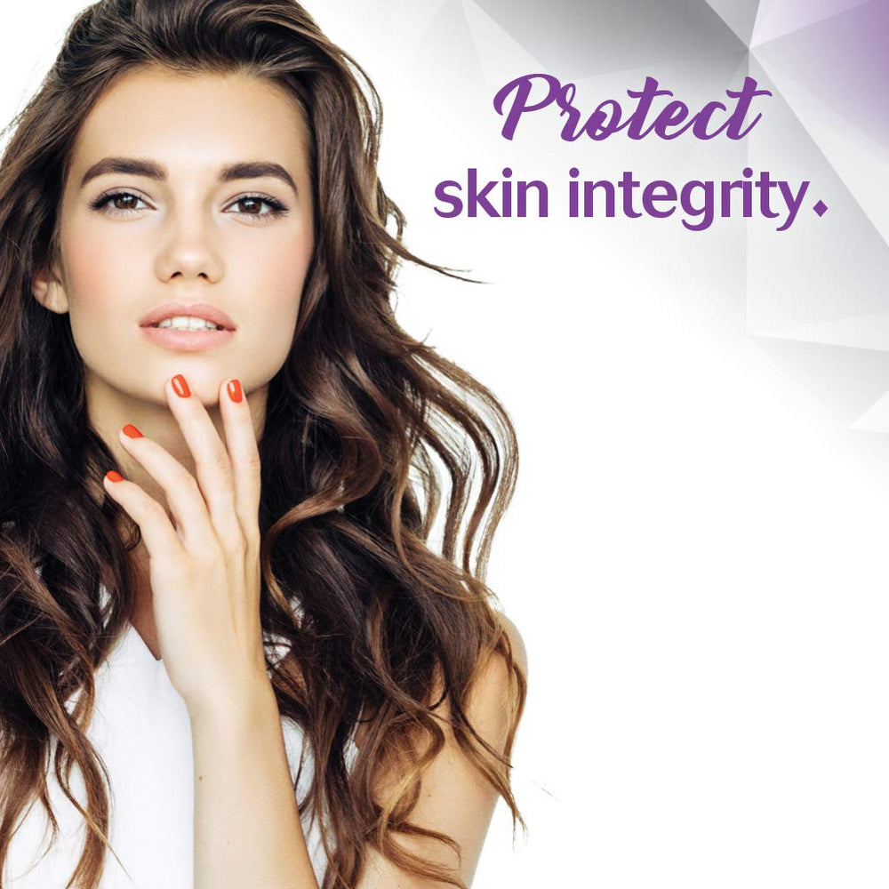 Product packaging with bottle and capsules on white background