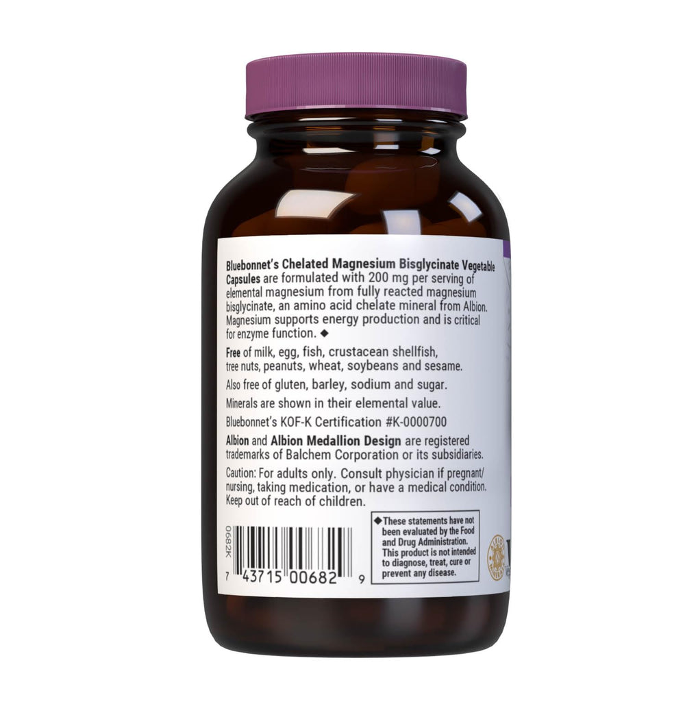 Allergen-free: dairy-free, gluten-free, soy-free bottle