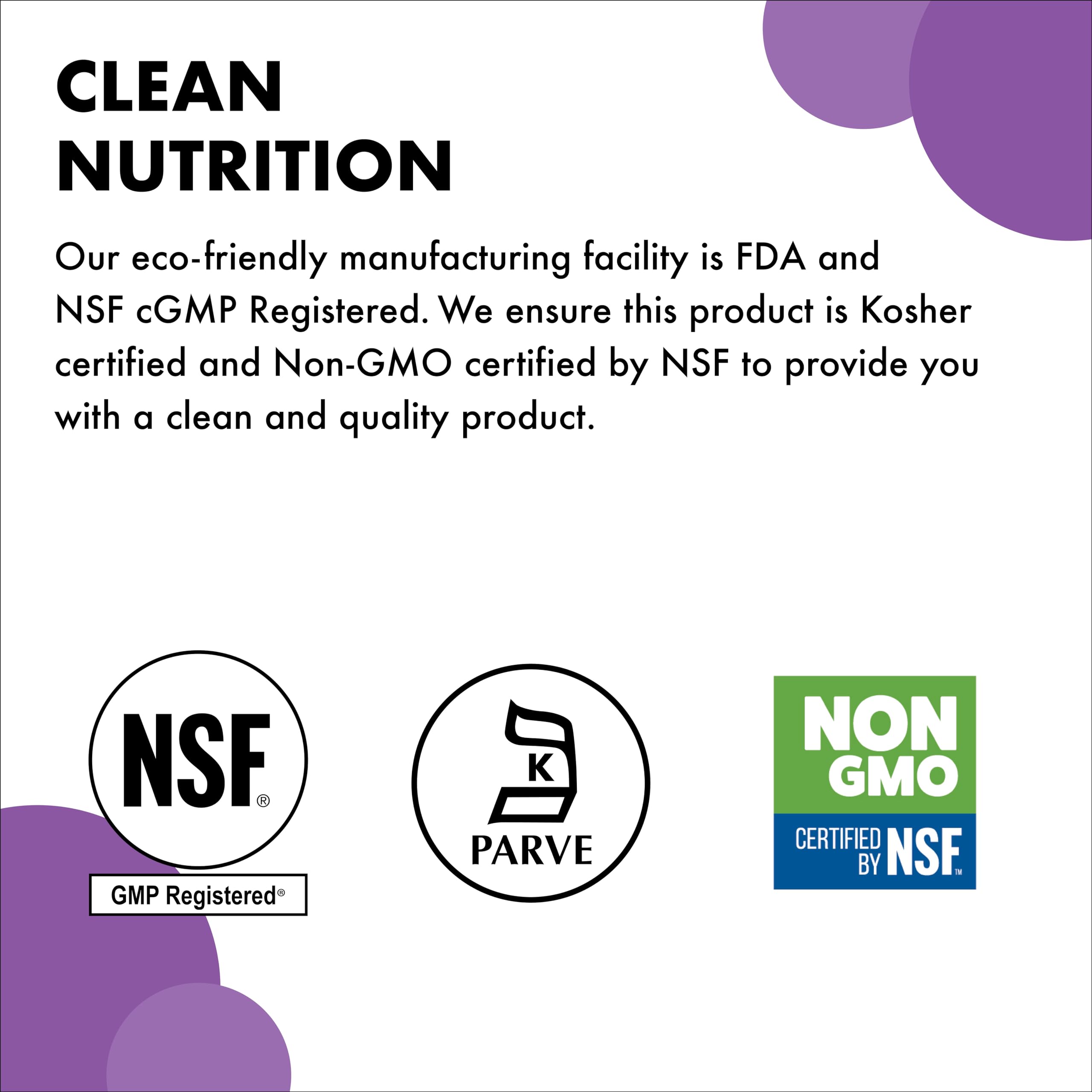 Ingredient label for magnesium bisglycinate supplement