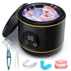 BlueFire Ultrasonic Retainer Cleaner 45kHz cleaning dentures