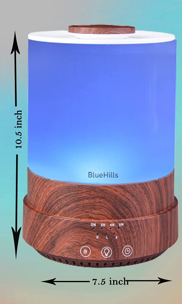 Touch control panel on BlueHills diffuser