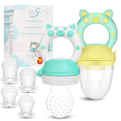 Bluet B Baby Fruit Feeder Pacifier – green, front view