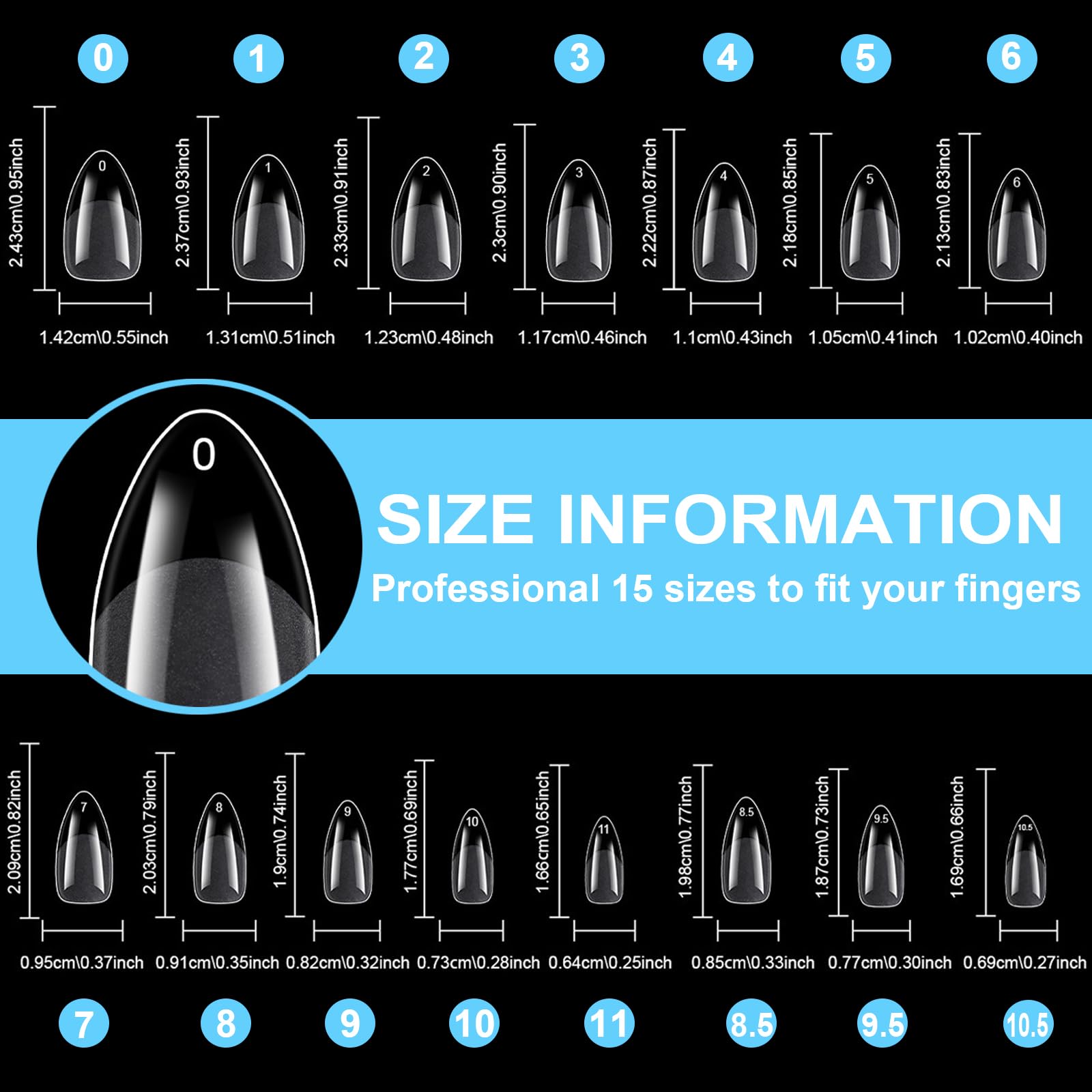 BlueZOO tips designed for up to four weeks of wear.