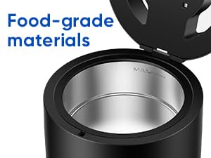 Items compatible with cleaning: retainers, dentures, braces, mouth guards, toothbrush heads