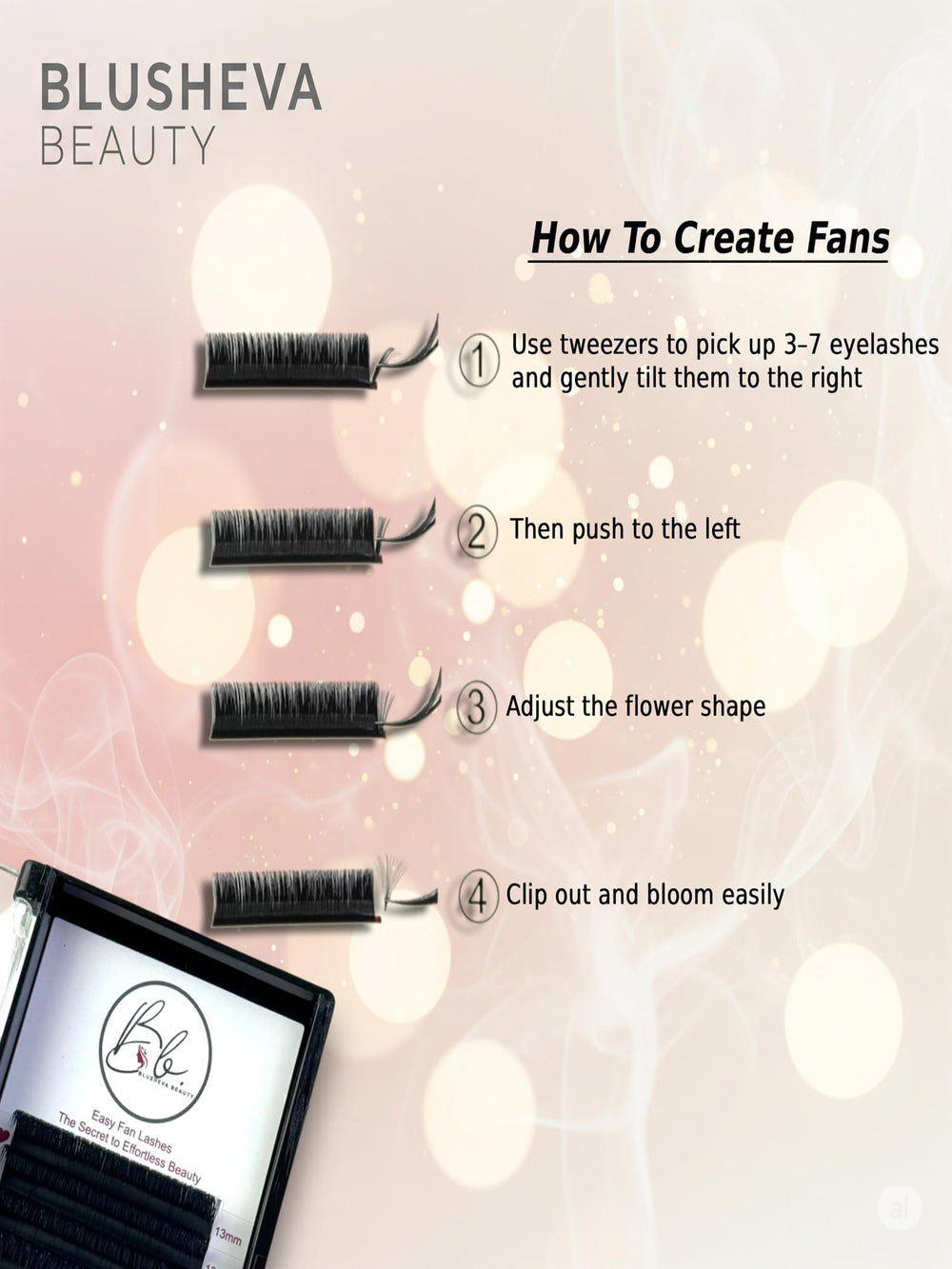 Professional-use lashes designed for lash artists at all levels.