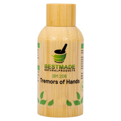 BM206 Tremor Support Drops bottle close-up