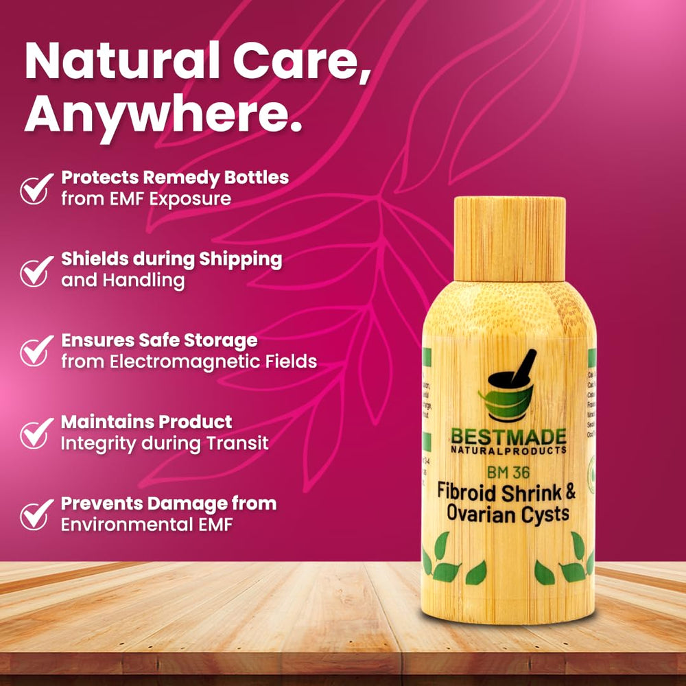 BM36 product packaging and bottle