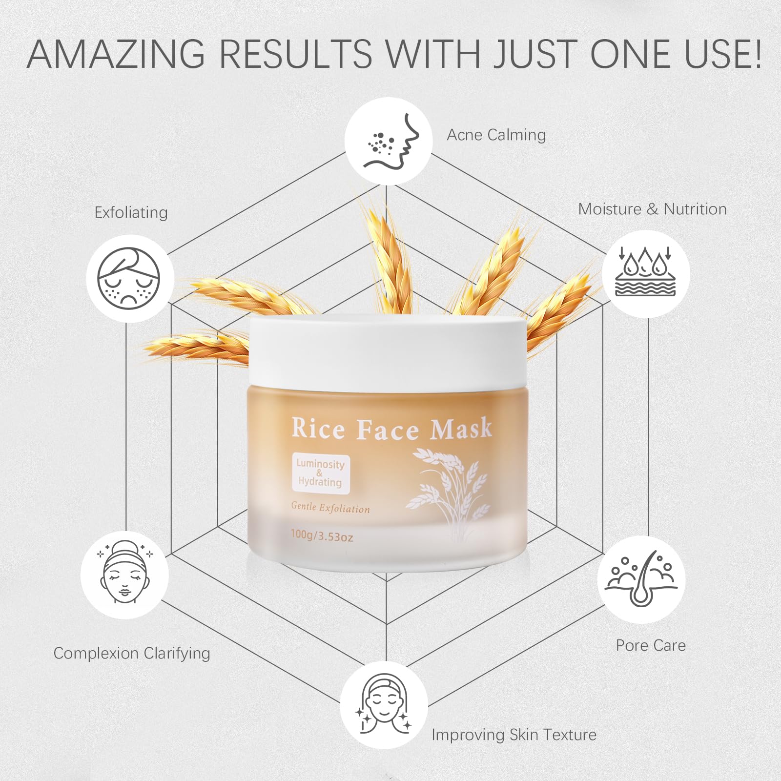 Bmrewax Rice Mask dispense tip enabling easy, mess-free application.