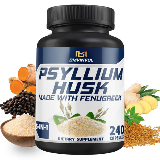 BMVINVOL Psyllium Husk Capsules – hero image