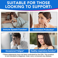 Serving suggestion showing 1000mg NAC per serving