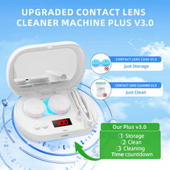 Close-up of the ultrasonic cleaning chamber inside BNXXL SKIN cleaner