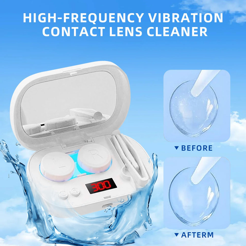 Front view of BNXXL SKIN cleaner showing compact portable design