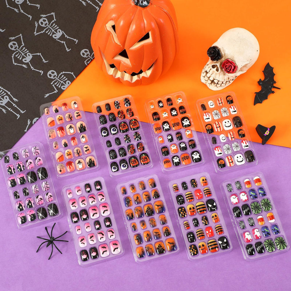 Boardfeb ABS-durable kids nails ensure lasting wear during party fun