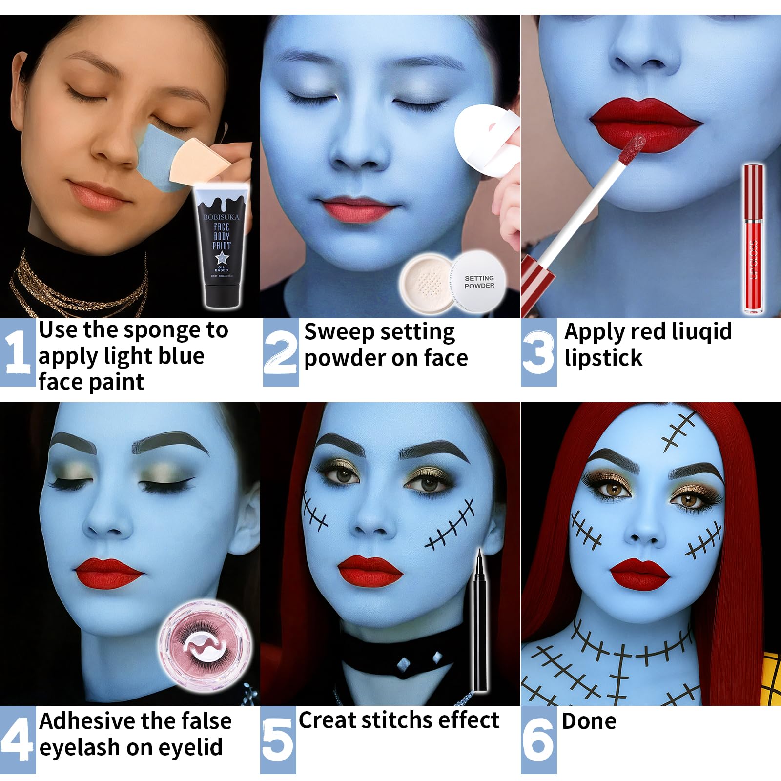 BOBISUKA translucent setting powder to lock color and reduce shine