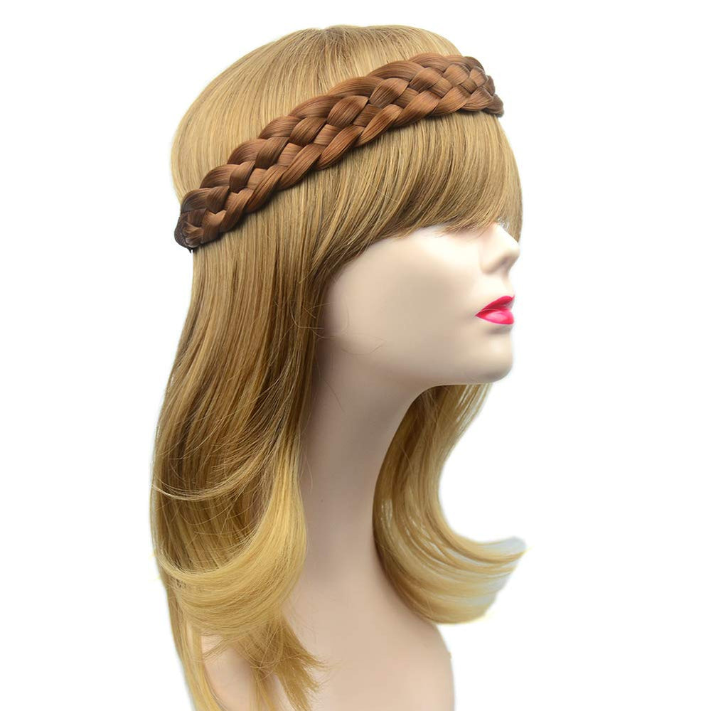 BOBIYA handmade braided headband close-up reveals artisanal craftsmanship and unique texture.