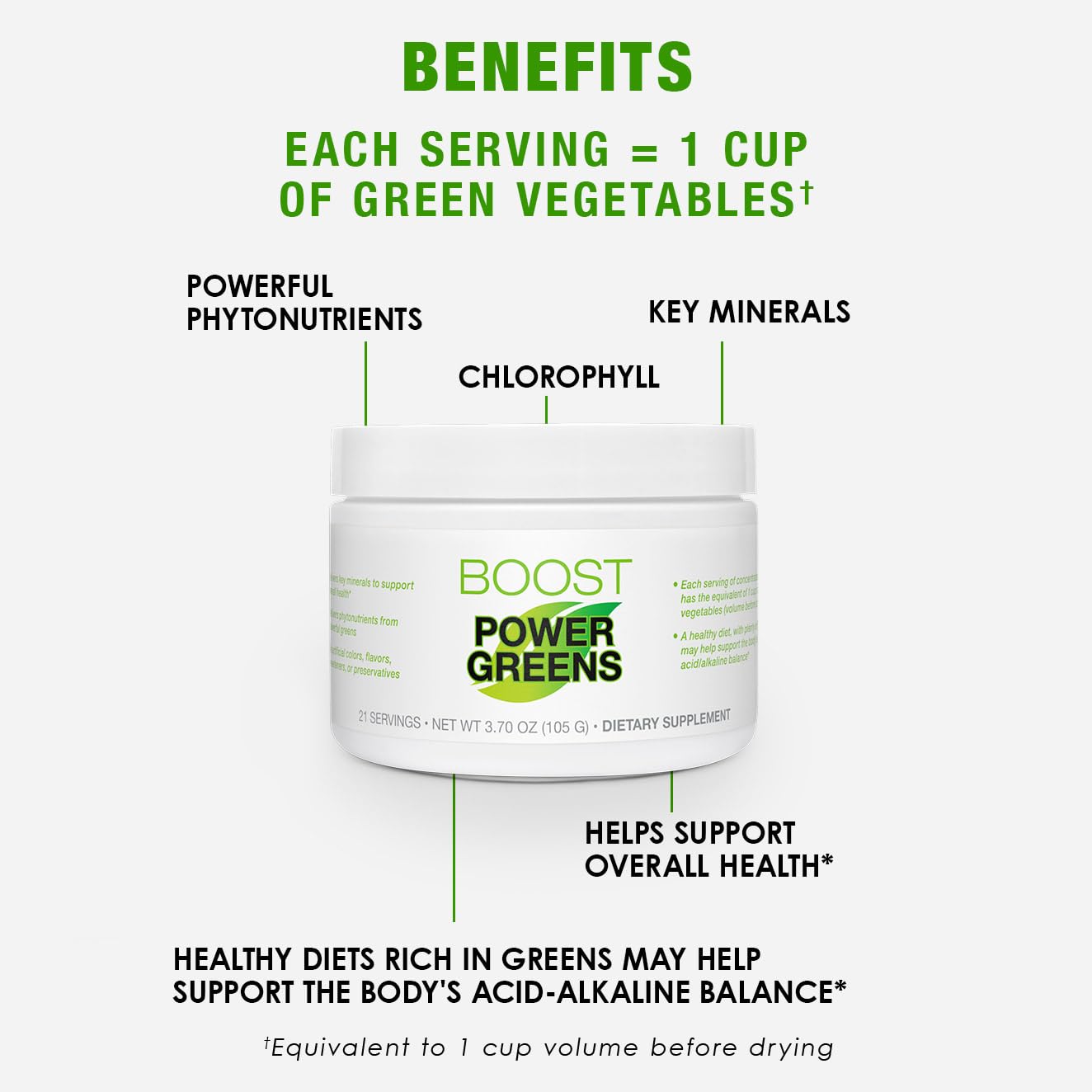 Product label showing no artificial colors or flavors