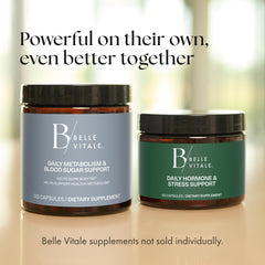 Close-up of Daily Metabolism Support capsules