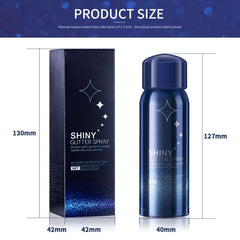 Body Glitter Spray shareable glitter fun among friends at parties.