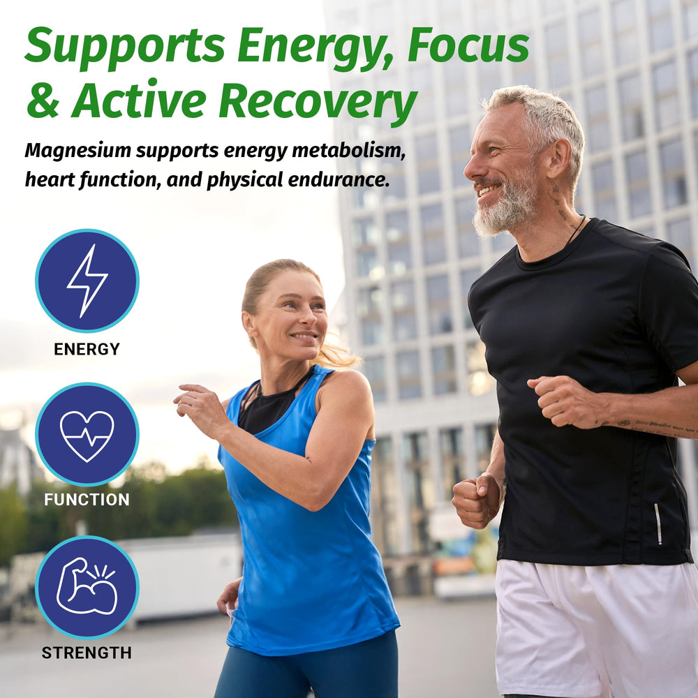 Cardiovascular wellness concept with magnesium