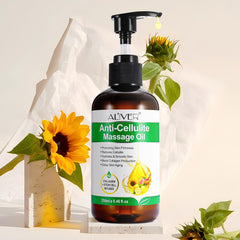 8.46 fl oz bottle of Body Oil Naturals Anti-Cellulite Massage Oil