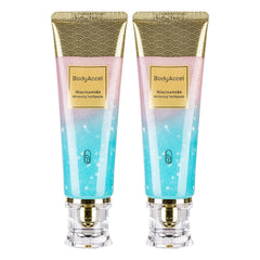 2-pack BodyAccel Niacinamide Whitening Toothpaste hero image