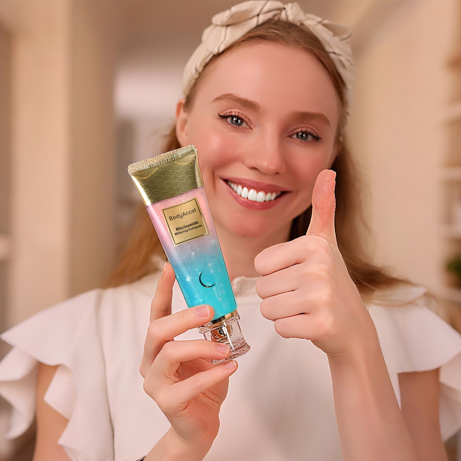 Mint flavor and fresh breath concept