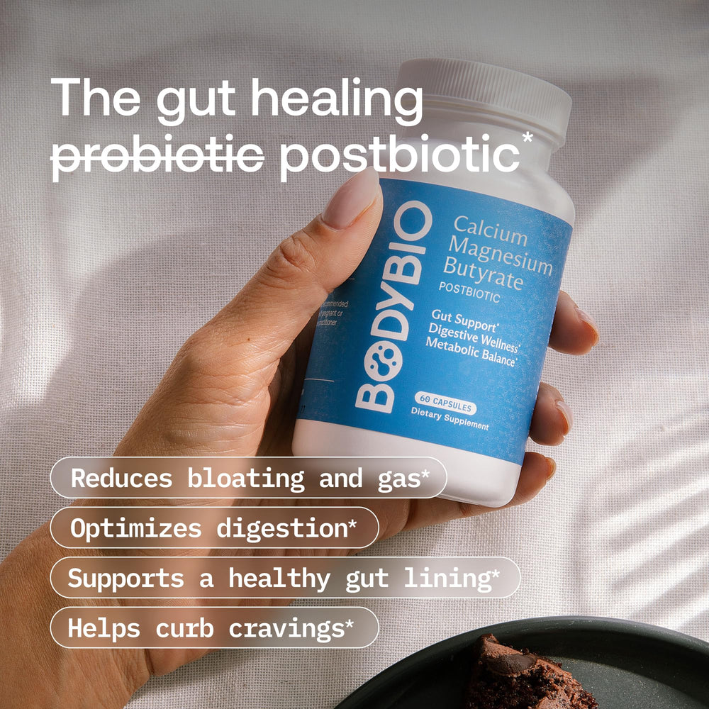 Butyrate aiding digestion and reducing bloating