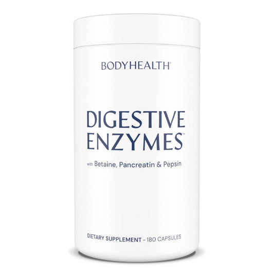BodyHealth Digestive Enzymes Full Spectrum bottle – 180 capsules