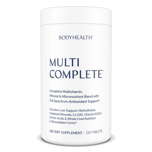 BodyHealth Multi Complete 120 Count bottle front view