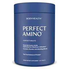 BodyHealth PerfectAmino 600-count bottle packaging