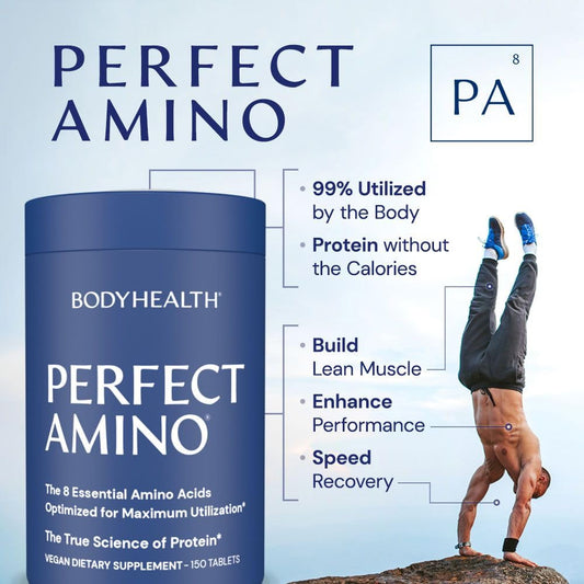 BodyHealth PerfectAmino 30-count travel bottle