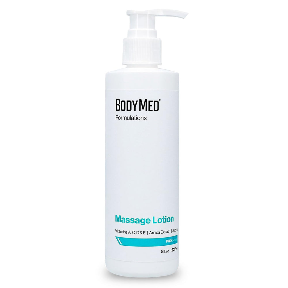 BodyMed Formulations Massage Lotion 8 oz fragrance-free bottle