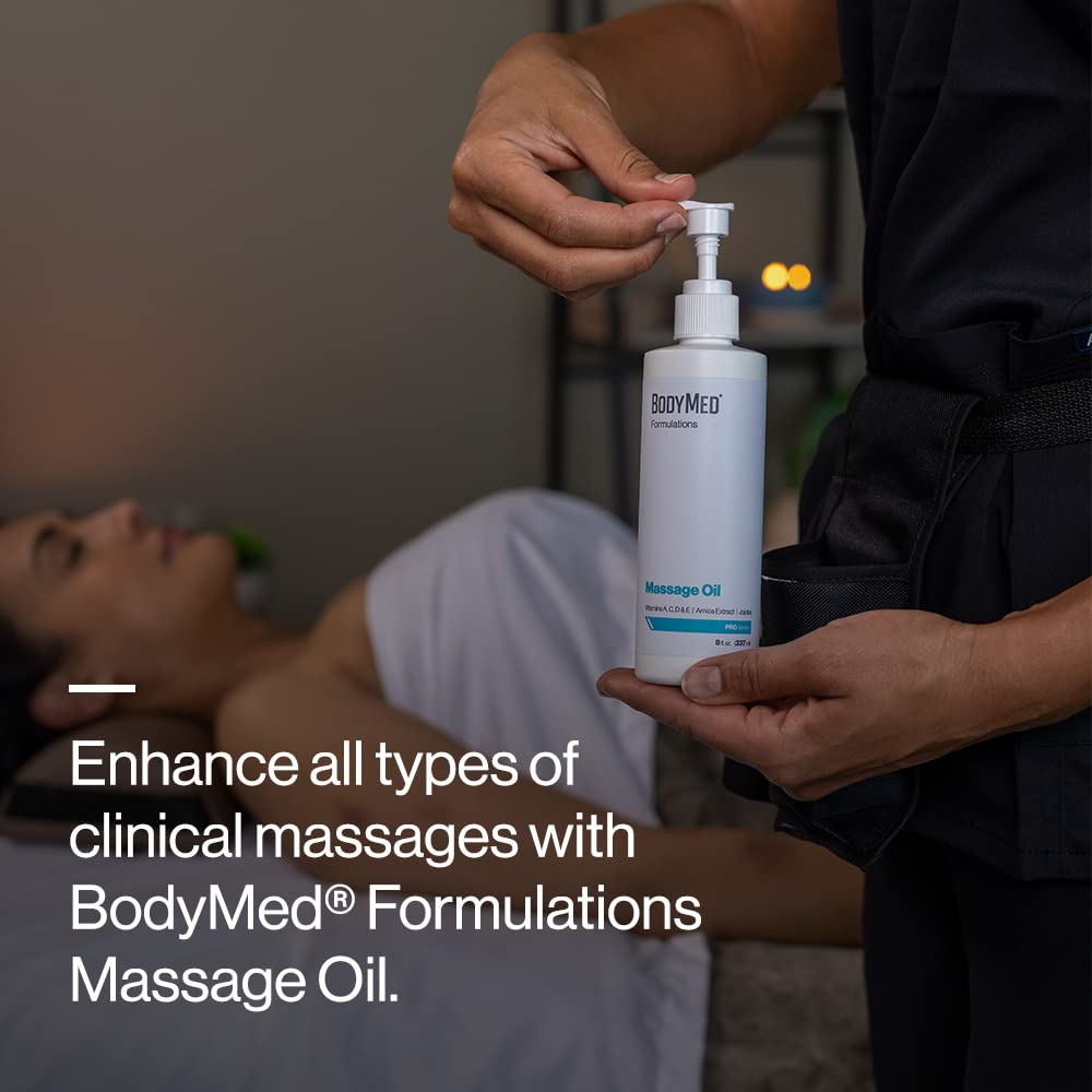Oil quickly absorbing into skin