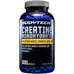 Bodytech Creatine Monohydrate Capsules packaging box