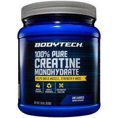 BODYTECH Creatine powder label and ingredients