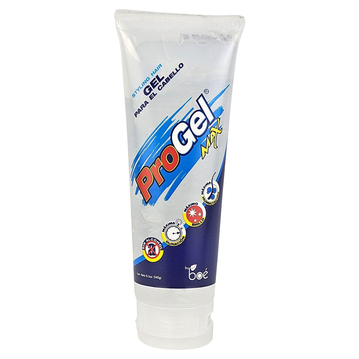 BOÉ COSMETICS ProGel Max styling gel for a salon-wet look with strong hold and hydration.