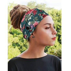 Bohend boho button headband stretchy fit ensures secure wear
