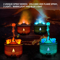Flame mode lighting on BOHOFAM diffuser
