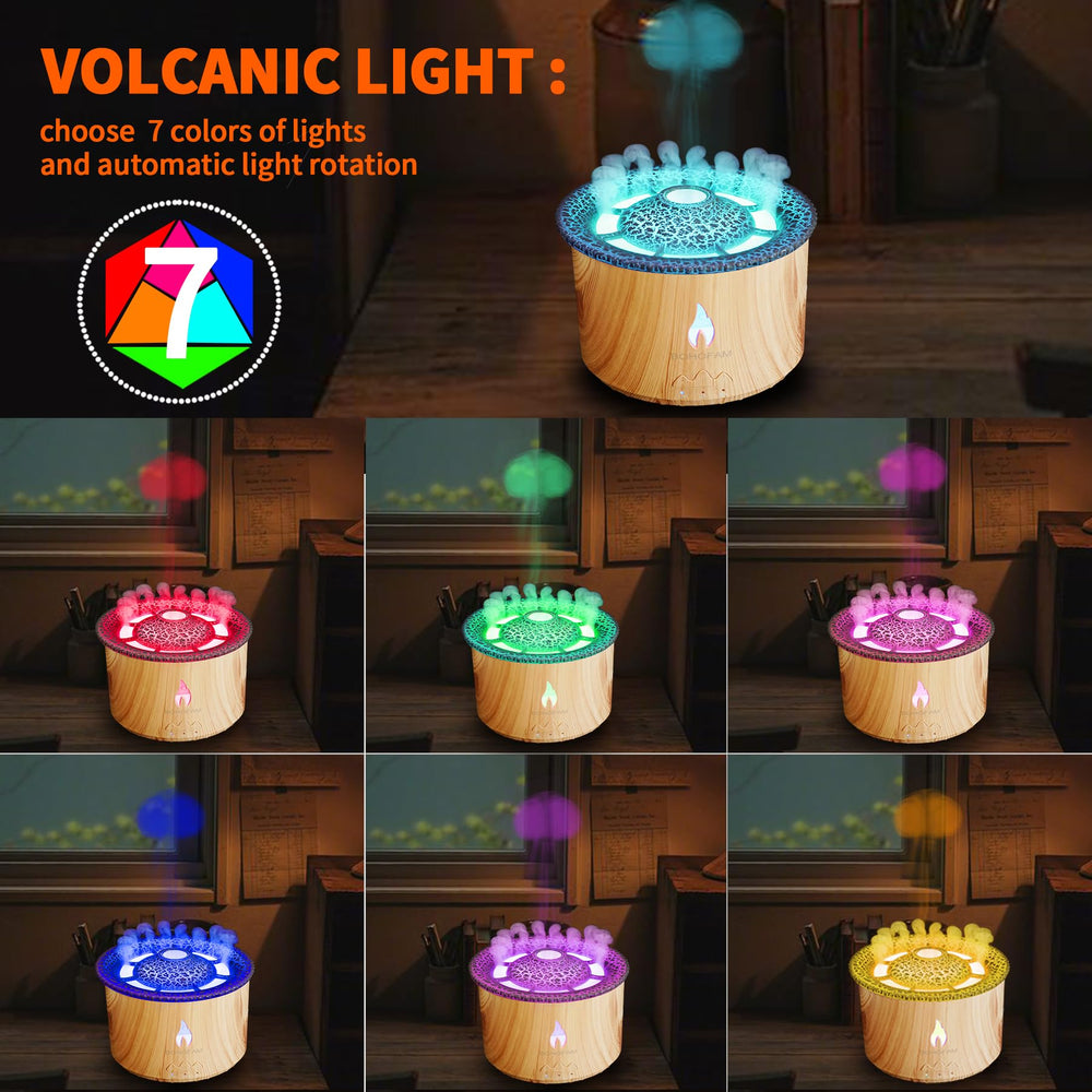 Flame mode active in BOHOFAM diffuser