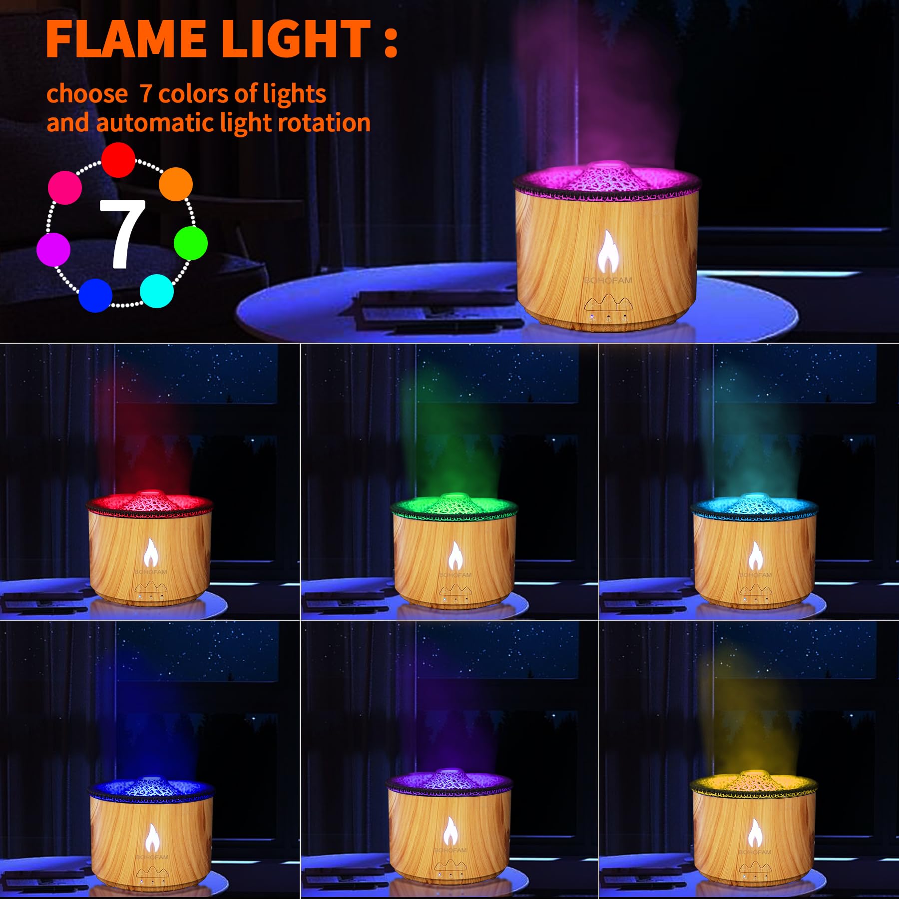Water level indicator on BOHOFAM diffuser