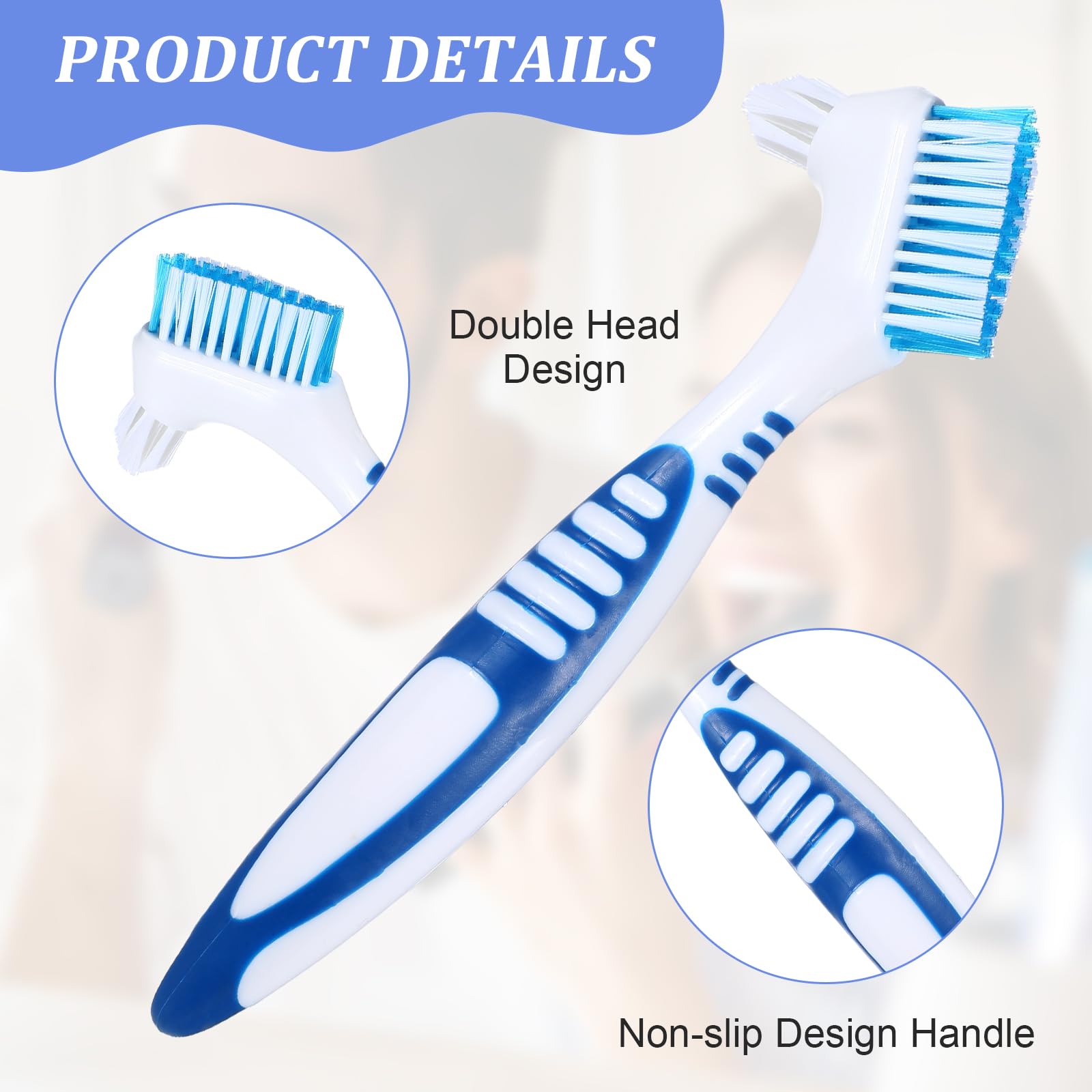 Ergonomic rubber anti-slip handle